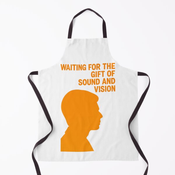 Item preview, David Bowie Low Album Orange Silhouette Sound and Vision Lyrics Minimalist Retro Art Design designed and sold by Donsean22.