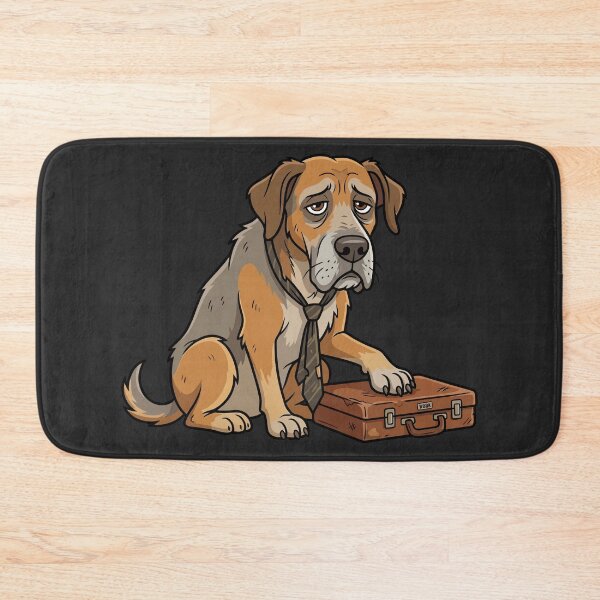 Item preview, Tired Office Dog Too Young To Retire Too Broke To Quit - Work Humor designed and sold by AdriqnArt.