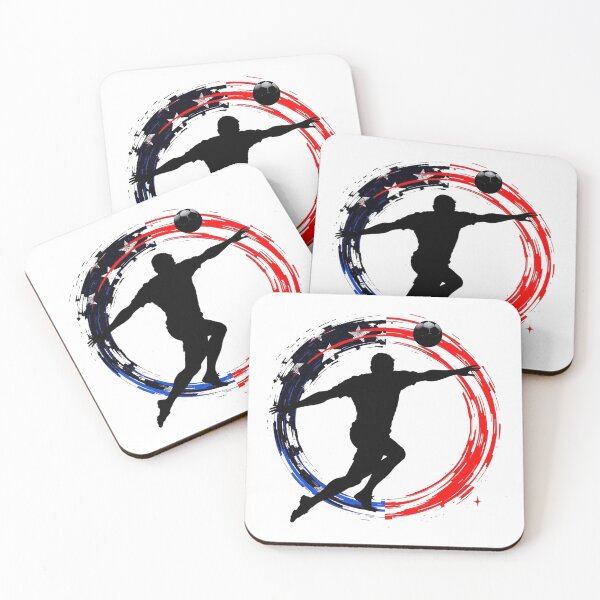 Item preview, Patriotic USA Soccer Player Stars and Stripes designed and sold by PMTaurus.