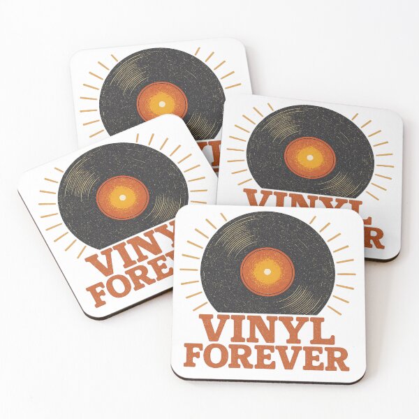Item preview, Vinyl Forever 70s Retro Record Vintage Music Aesthetic designed and sold by DraftAndDoneArt.