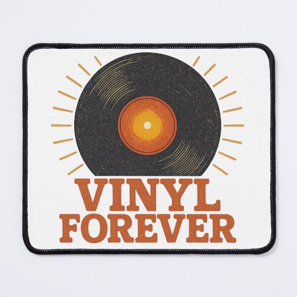 Item preview, Vinyl Forever 70s Retro Record Vintage Music Aesthetic designed and sold by DraftAndDoneArt.
