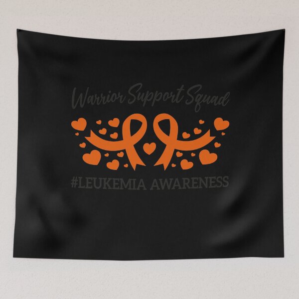 Item preview, Leukemia Support Squad Orange Ribbon designed and sold by KroghDs.