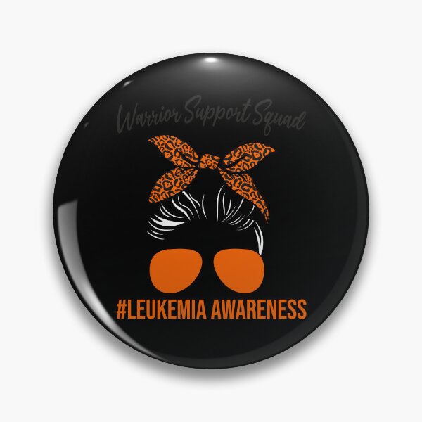 Item preview, Leukemia Support Squad Messy Bun designed and sold by KroghDs.