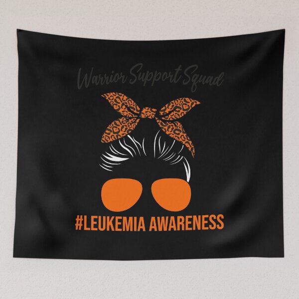 Item preview, Leukemia Support Squad Messy Bun designed and sold by KroghDs.