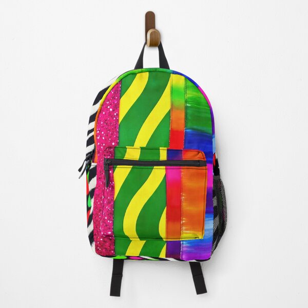 Item preview, Vertical Boho Multicolor stripes designed and sold by michplante60.