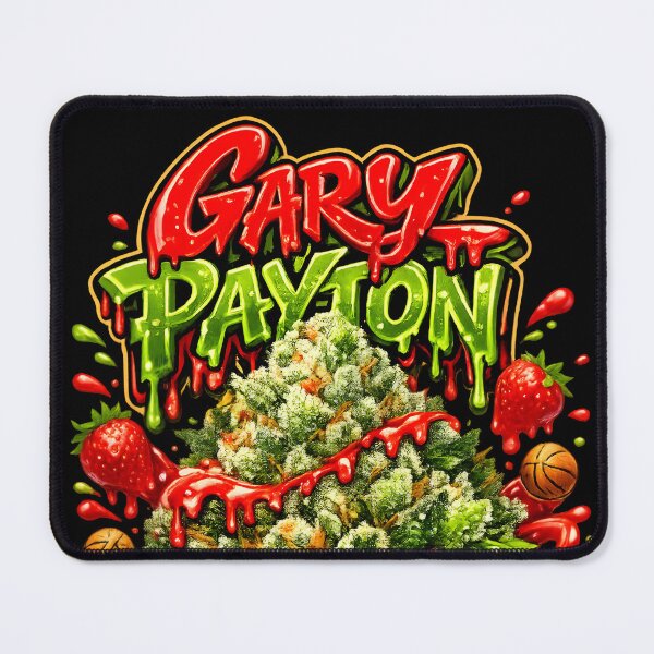 Item preview, Gary Payton Graffiti Print | Sweet Gassy Strawberry Hybrid Typography | Euphoric Focus 420 designed and sold by WAUZ.