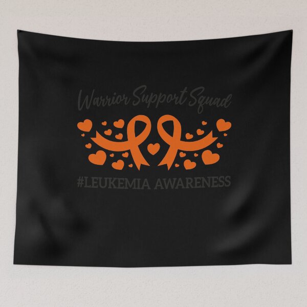 Item preview, Leukemia Support Squad Orange Ribbon designed and sold by KroghDs.