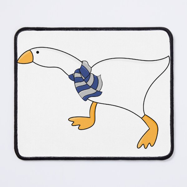 Item preview, Goose Wizard With Blue And Gray Scarf designed and sold by The Pretty Hippo Company.
