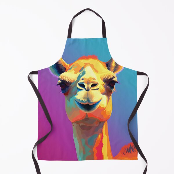Item preview, Cute Camel Pop Art – Funny Desert Animal Sticker designed and sold by ArtFireGallery.