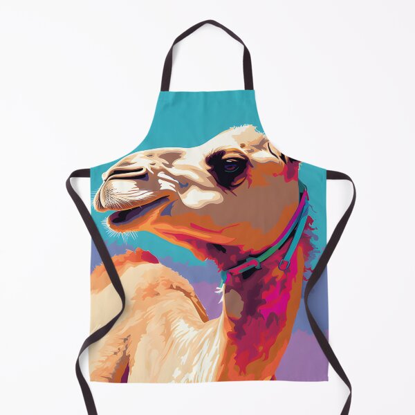 Item preview, Cool Camel Pop Art Sticker – Funny Animal Cartoon Aesthetic designed and sold by ArtFireGallery.