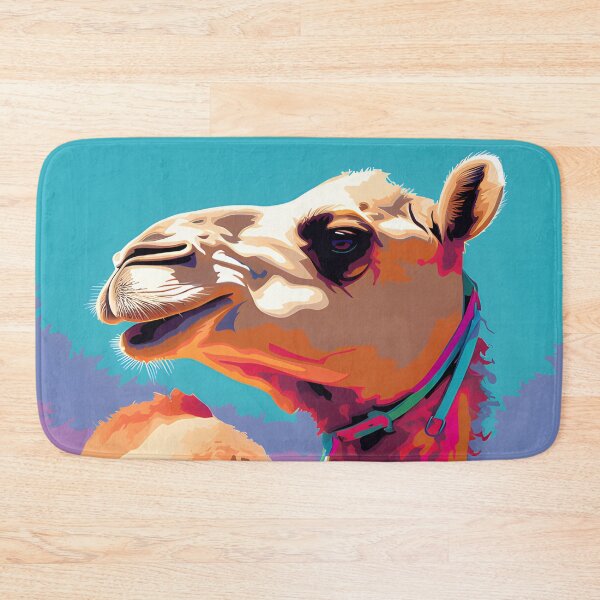Item preview, Cool Camel Pop Art Sticker – Funny Animal Cartoon Aesthetic designed and sold by ArtFireGallery.