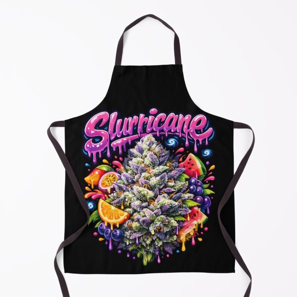 Item preview, Slurricane Tropical Graffiti Print | Fruity Indica Hybrid Strain Typography | Heavy Sedating designed and sold by WAUZ.