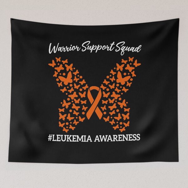 Item preview, Leukemia Support Squad Orange Ribbon designed and sold by KroghDs.