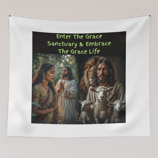 Item preview, Enter The Grace sanctuary & Embrace The Grace Life design 1 color 1 designed and sold by AuthorTimothyVirge.