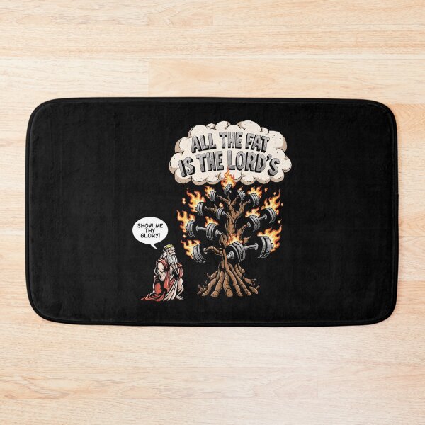 Item preview, All The Fat is The Lord's designed and sold by SignumShop.
