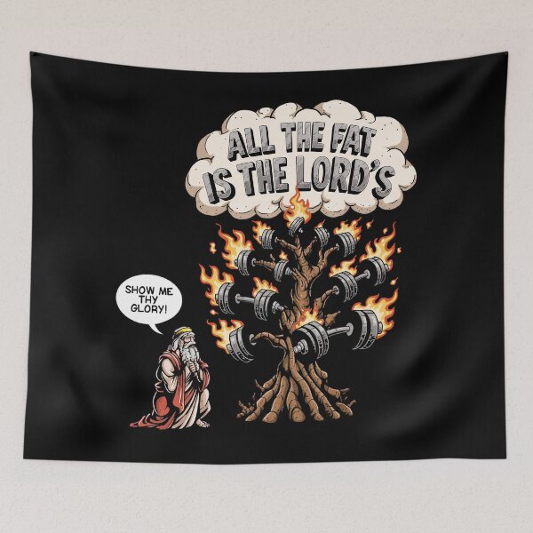 Item preview, All The Fat is The Lord's designed and sold by SignumShop.