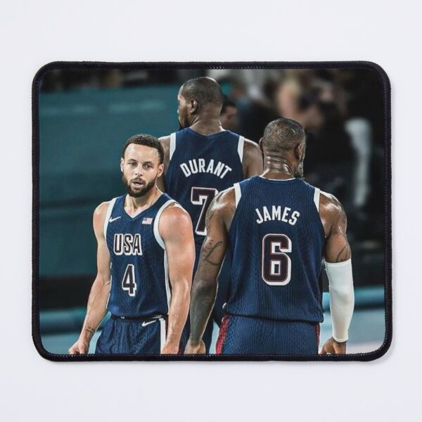 Item preview, Curry, Durant and Lebron USA Olympics designed and sold by And One .