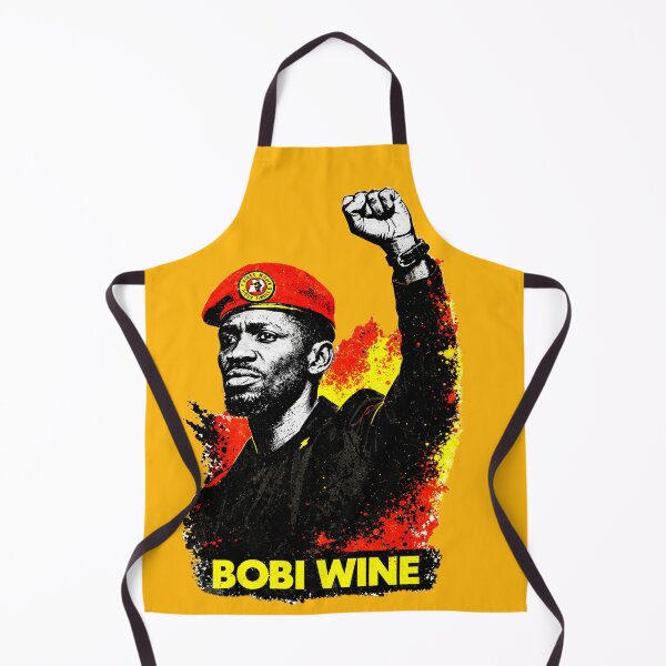 Item preview, Bobi Wine Uganda Revolutionary Power Fist Pan-African Art designed and sold by Youngkev-arts.