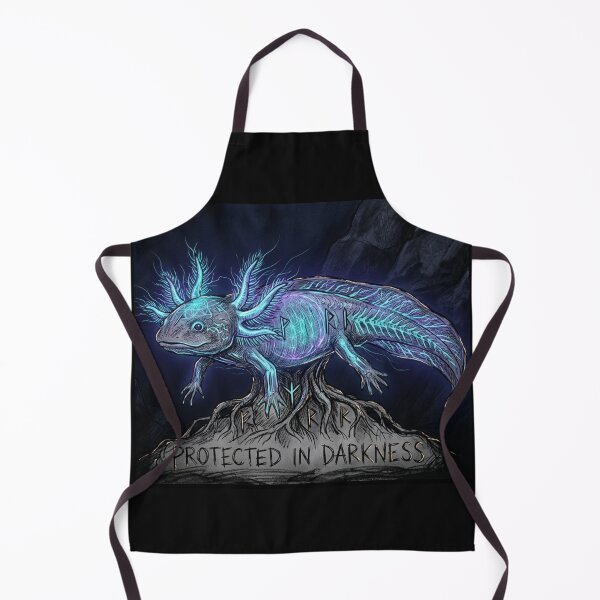 Item preview, Mystical Bioluminescent Axolotl - Protected In Darkness - Rune AestheticMystical Bioluminescent Axolotl - Protected In Darkness - Rune Aesthetic designed and sold by GiftzCircle.