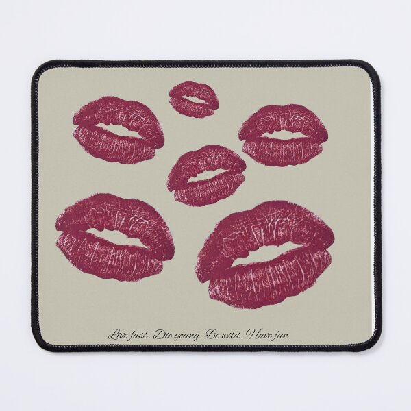 Item preview, Cherry Kiss Lips Aesthetic designed and sold by Paper & Plum.