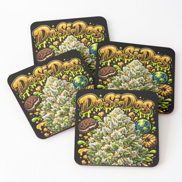 Item preview, Do-Si-Dos Cookie Graffiti Print | Sweet Earthy Hybrid Strain Typography | Deep Relaxing 420 designed and sold by WAUZ.