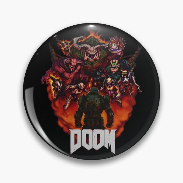 Item preview, the Doom Slayer designed and sold by SlayPOPShop.