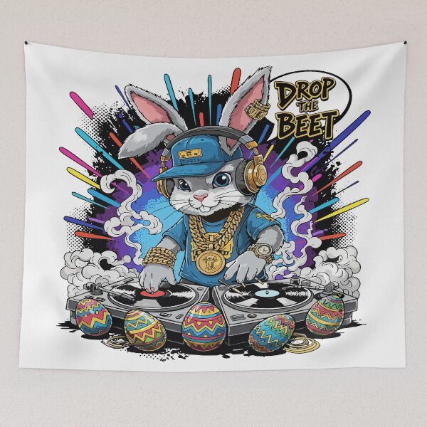Item preview, FUNNY hip hop easter Drop the Beet designed and sold by Uglyandcute.