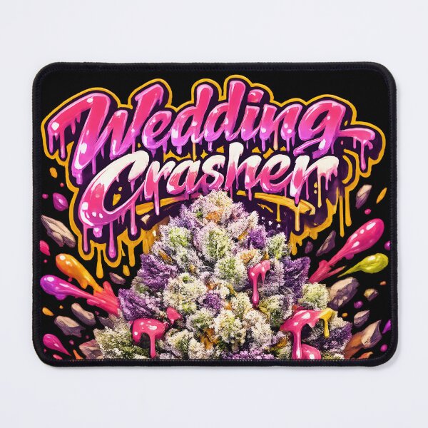 Item preview, Wedding Crasher Graffiti Art Print | Sweet Fruity Hybrid Strain Typography | Euphoric Chill 420 designed and sold by WAUZ.