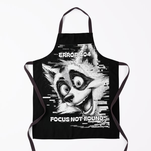 Item preview, Funny Raccoon Meme Collection – Error 404 Raccoon Meme Glitch Funny Chaos Humor designed and sold by MiraLumeStudio.