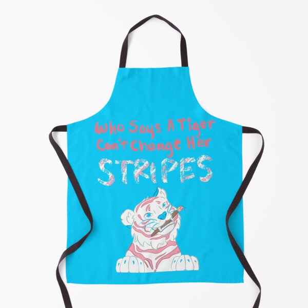 Item preview, Who Says A Tiger Can't Change Her Stripes - Trans Tiger designed and sold by 2CarvedHearts.