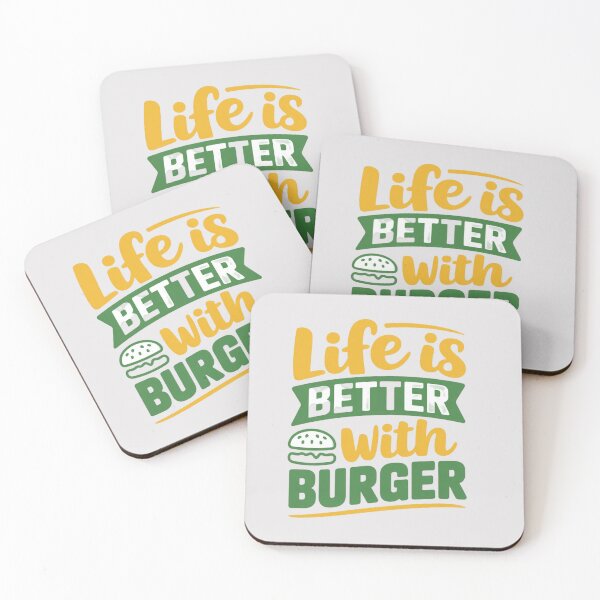 Item preview, Life is better with burger designed and sold by 123ks.