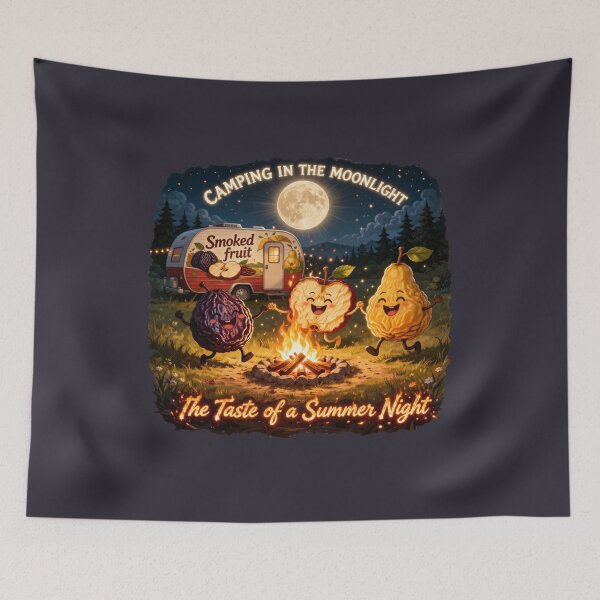 Item preview, camping in the moonlight designed and sold by Atelierby-Anita.