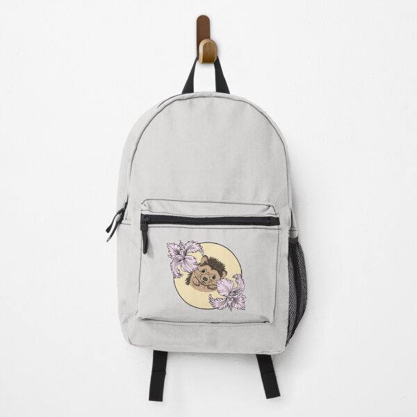 Item preview, Minimalistic hedgehog with flowers designed and sold by Pamelarts.