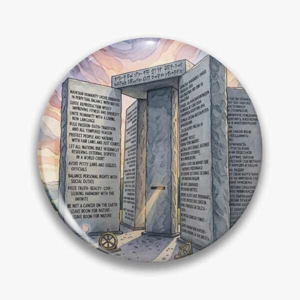Item preview, Georgia guidestones  designed and sold by Doopshow.