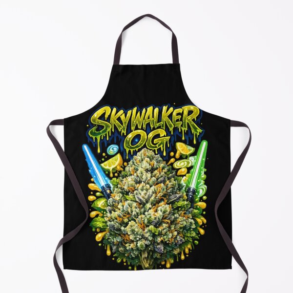 Item preview, Skywalker OG Graffiti Print | Earthy Citrus Star Wars Strain Typography | Heavy Body 420 designed and sold by WAUZ.