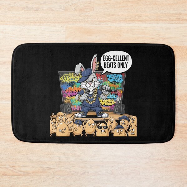 Item preview, FUNNY hip hop easter Egg-cellent Beats Only designed and sold by Uglyandcute.