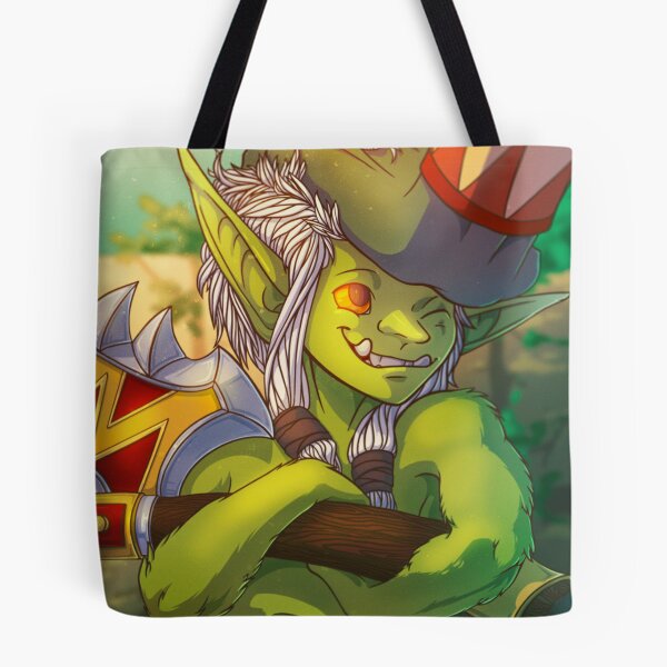 Item preview, Little Zul'jin with First Axe | WoW Troll Fanart | Cute Warcraft Illustration designed and sold by AnryMary.