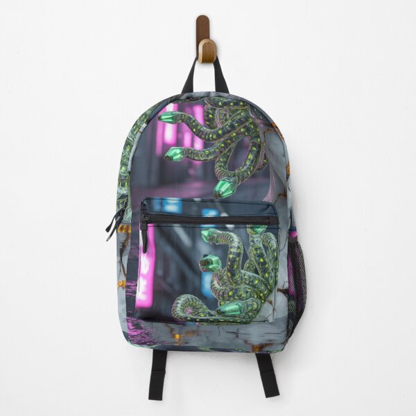 Item preview, Neon Medusa - Cyber Mythos designed and sold by THEARTCURATİON .