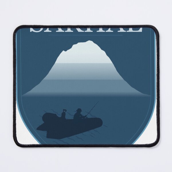 Item preview, DayZ Sakhal Badge - Tundra Fishing Volcano Survivor Expedition Gamer Gift designed and sold by FriendlyDesignZ.