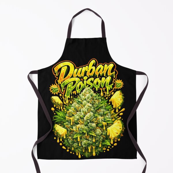 Item preview, Durban Poison Graffiti Art Print | Sweet Spicy Pineapple Sativa Typography | Energizing 420 designed and sold by WAUZ.