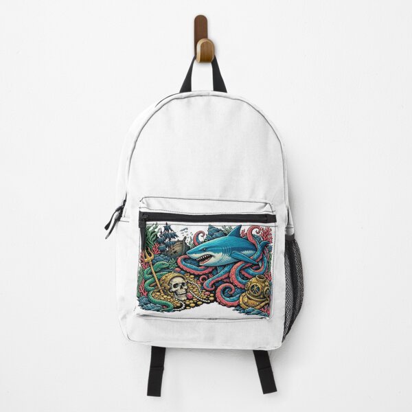 Item preview, Great White Shark Underwater Treasure Hunt designed and sold by RumiRogue.