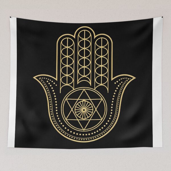 Item preview, Hamsa hand,  Fatima,  symbol for protection designed and sold by Lucky 777.