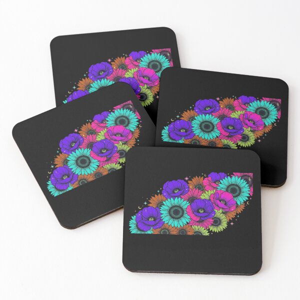 Item preview, Celestial Poppy Garden: Vibrant Alternative Flowers designed and sold by Wild Hare.