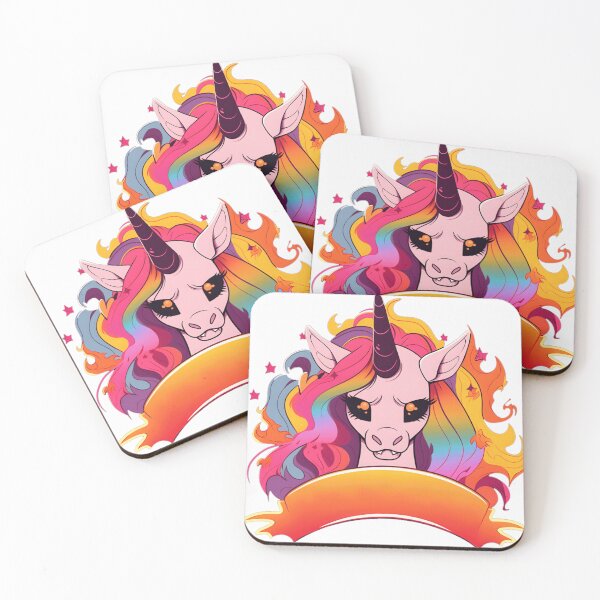 Item preview, Rainbow Unicorn Cute Fantasy Magical Creature designed and sold by UrraxQe.