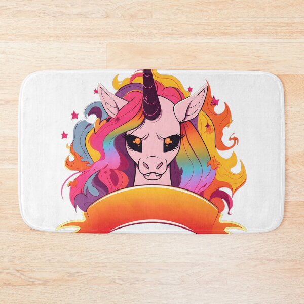 Item preview, Rainbow Unicorn Cute Fantasy Magical Creature designed and sold by UrraxQe.