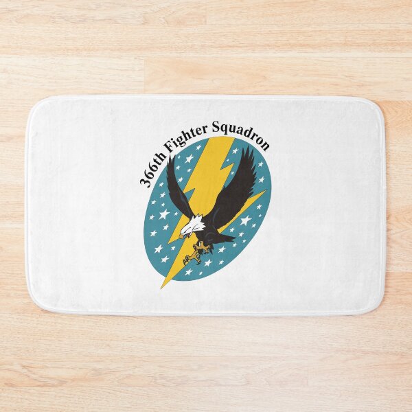 Item preview, 366th Fighter Squadron WWII Eagle Lightning Emblem designed and sold by furrydrool.