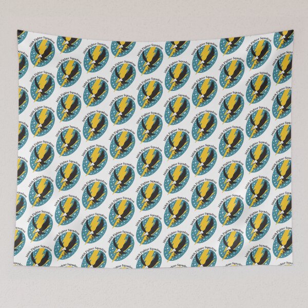 Item preview, 366th Fighter Squadron WWII Eagle Lightning Emblem designed and sold by furrydrool.