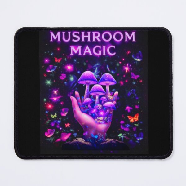 Item preview, Mushroom Magic – Psychedelic Neon Trippy Mushroom Design designed and sold by FunForgeStudio.
