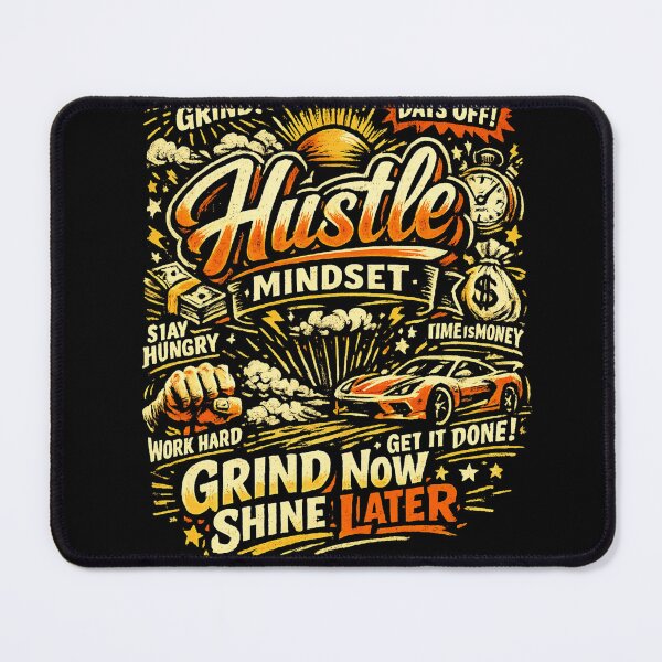 Item preview, The hustle mind designed and sold by S9 Designs.