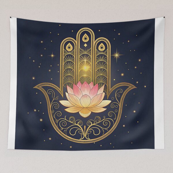Item preview, Hamsa hand,  Fatima,  symbol for protection designed and sold by Lucky 777.